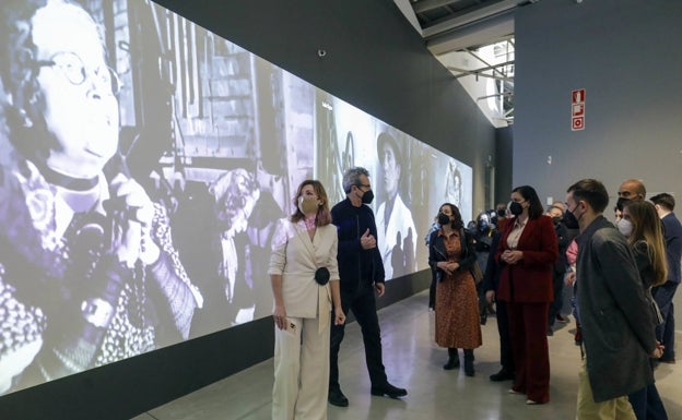 El espacio se abrió a otras propuestas como la exposición sobre Berlanga de la Academia de Cine. 