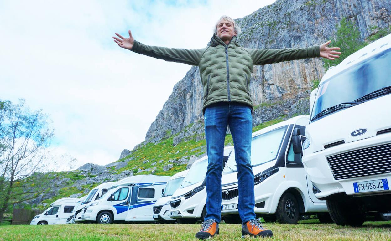 Jesús Calleja, en 'Volando voy'.