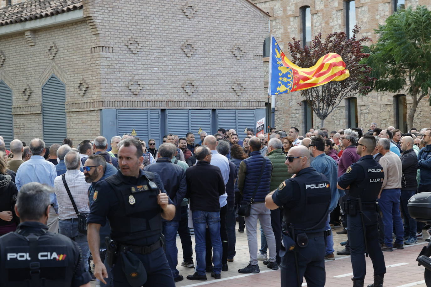 Fotos: Protesta de los taxistas en Valencia