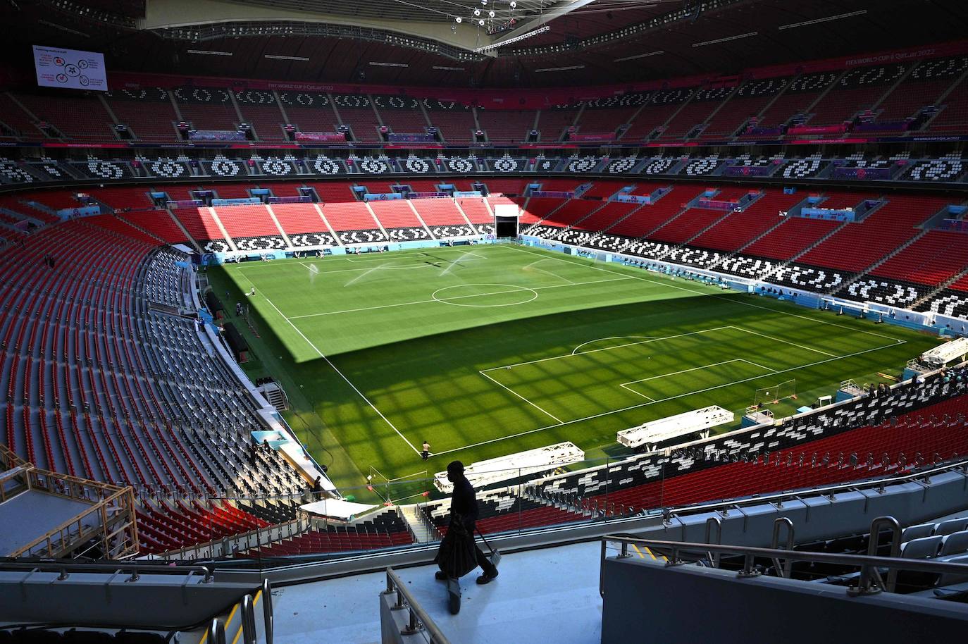 Estadio Al Bayt de Qatar. 