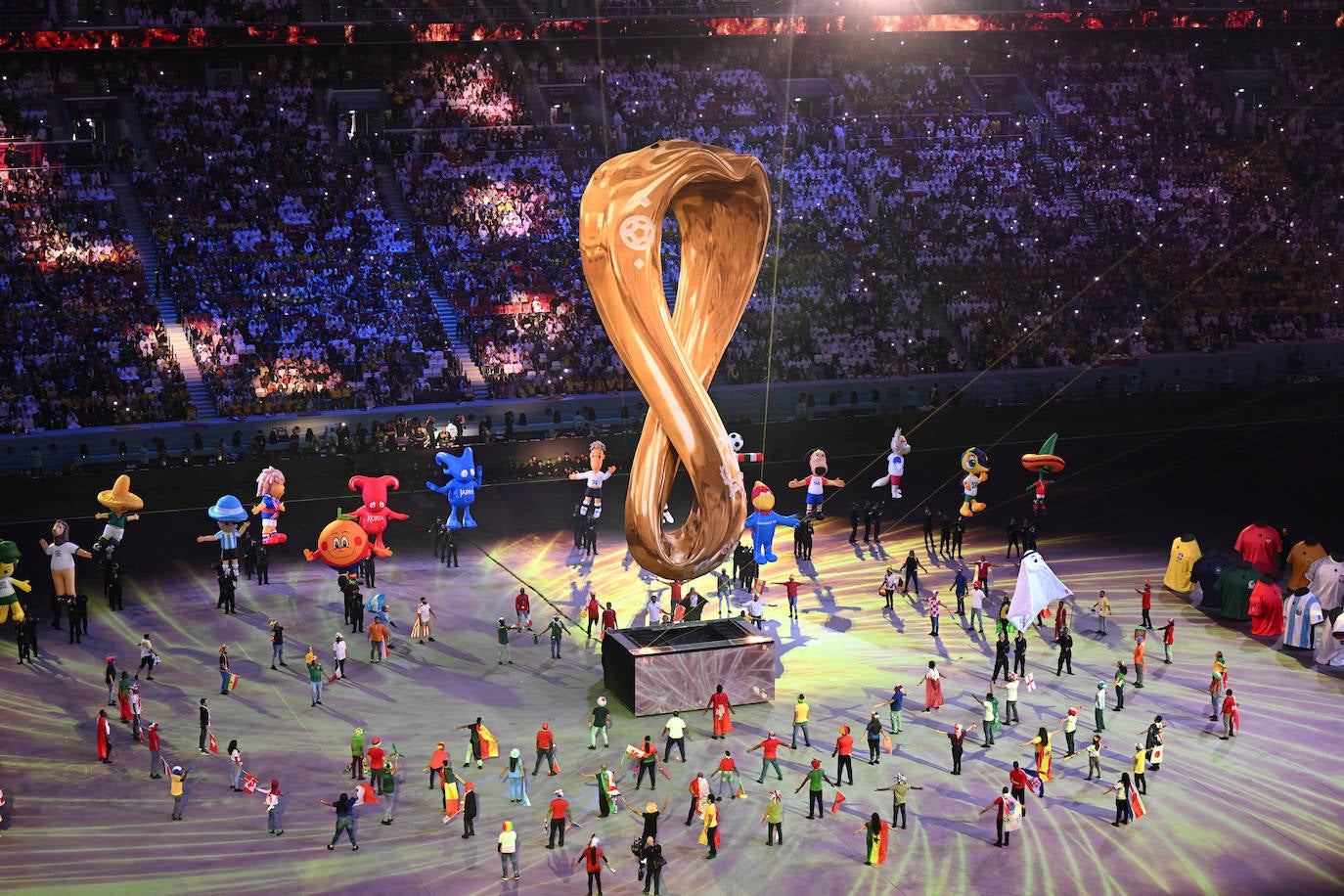 Fotos: Así ha sido la ceremonia inaugural del Mundial de Qatar 2022