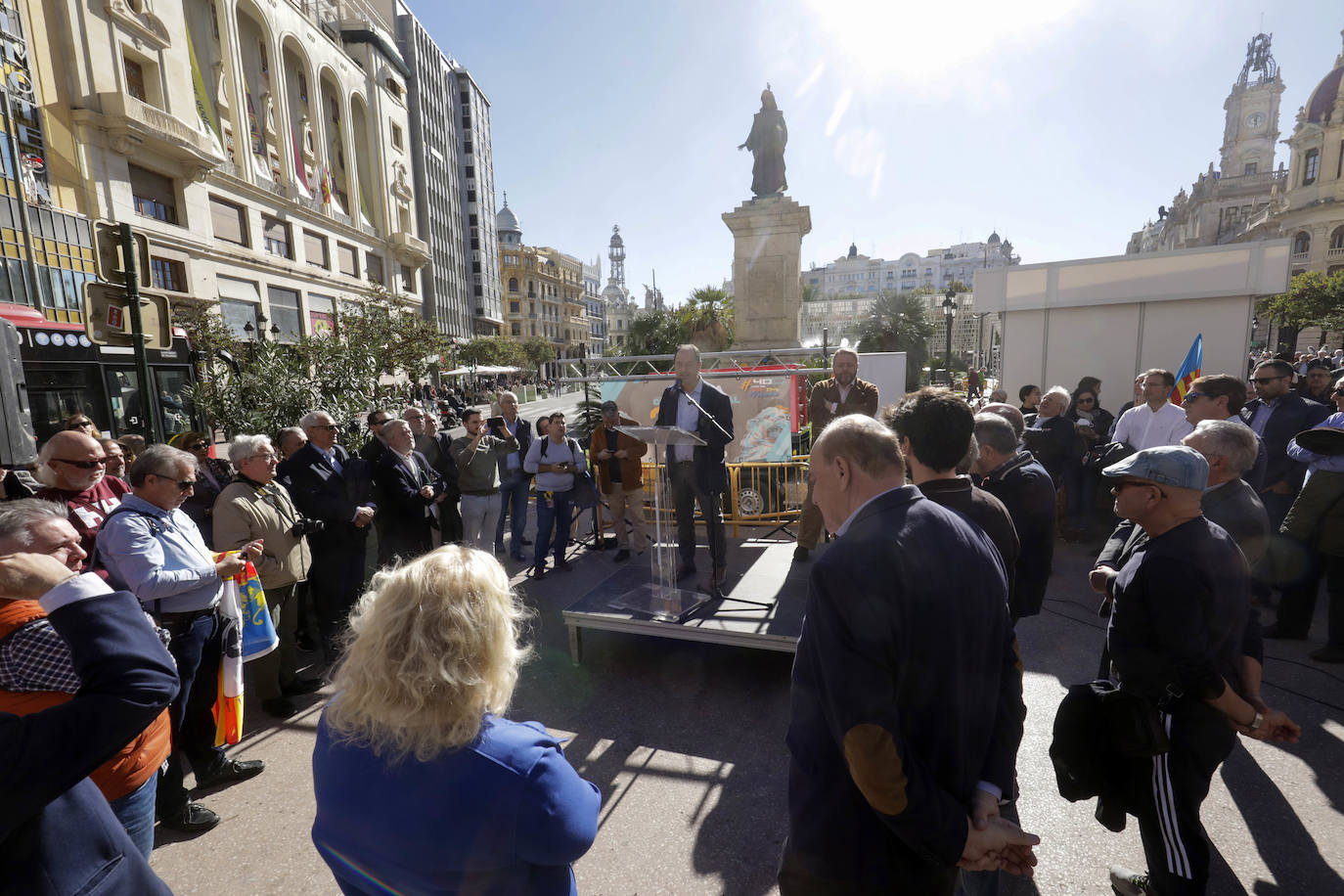 Fotos: Protesta por la figura de Francesc Vinatea en Valencia