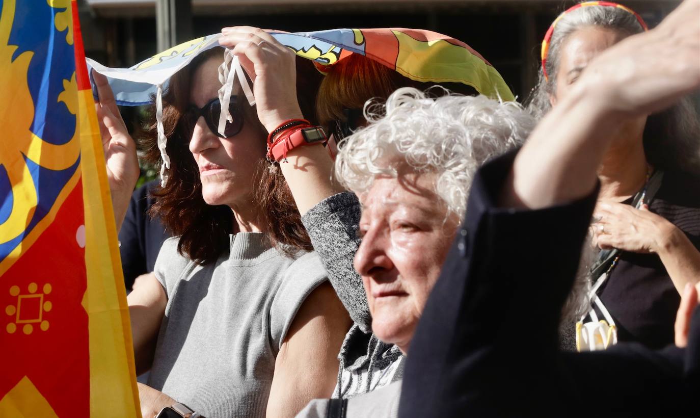 Fotos: Protesta por la figura de Francesc Vinatea en Valencia