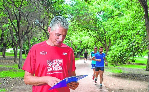 José Garay, en el Jardí del Túria. 