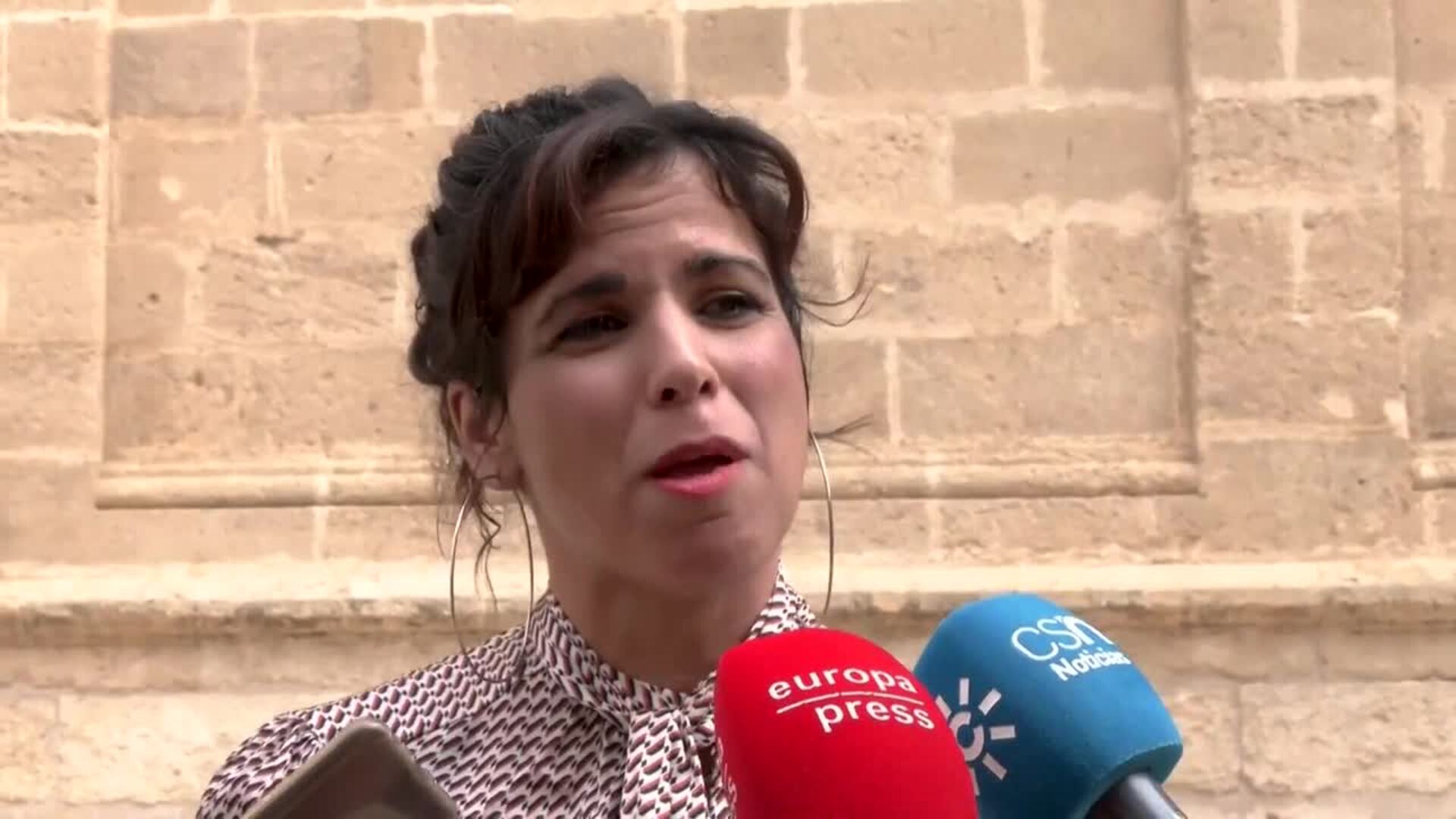 Teresa Rodríguez lamenta palabras contra la ministra Irene Montero