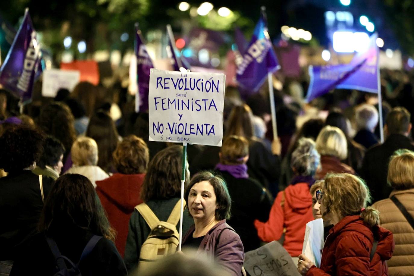 Fotos: Así ha sido la manifestación del 25N en Valencia