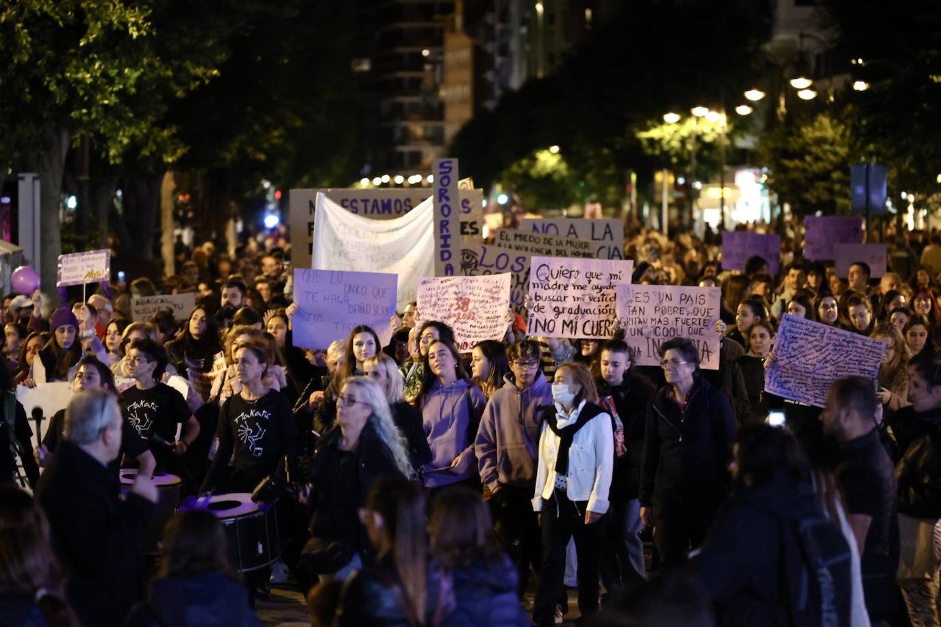 Fotos: Así ha sido la manifestación del 25N en Valencia