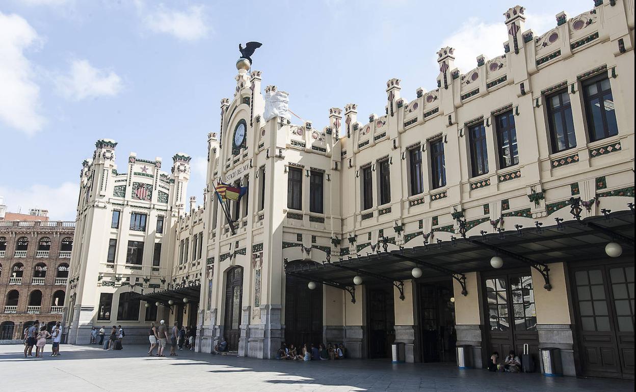 Exterior de la estación del Norte, en una imagen reciente. 