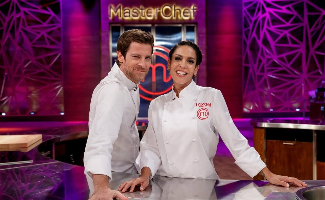 Manu Baqueiro y Lorena Castell, finalistas de la séptima edición de 'MasterChef Celebrity'.