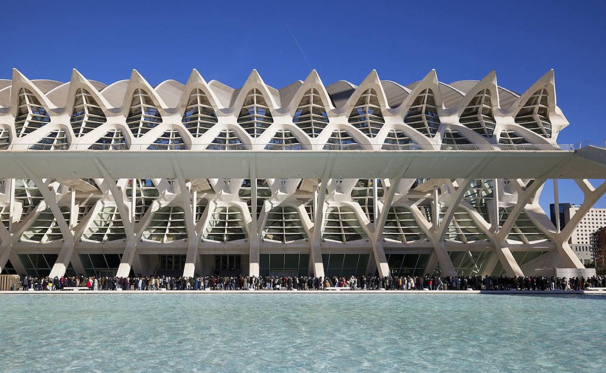 Los trabajadores de la Ciudad de las Artes y las Ciencias van a la huelga. 