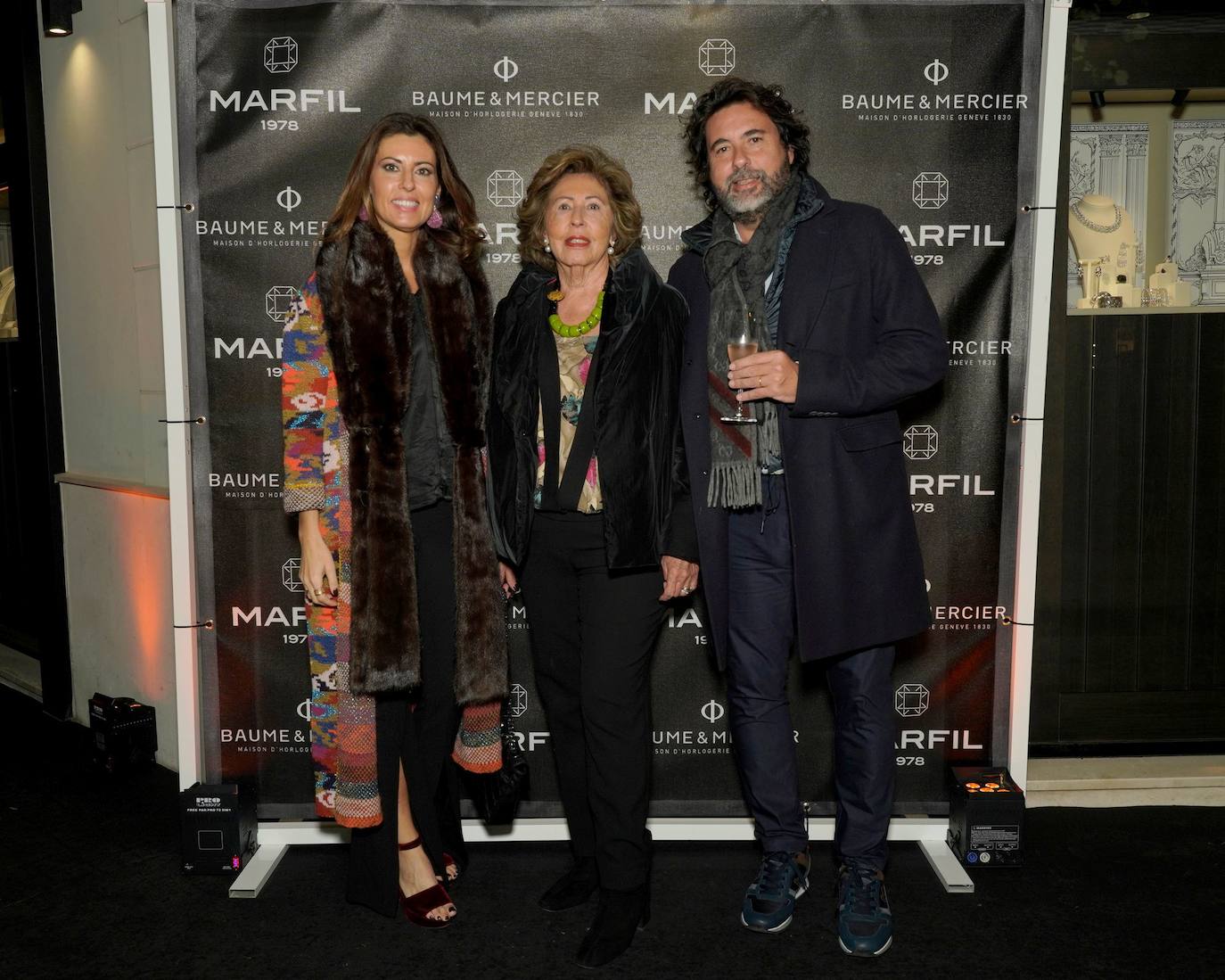 María Cosín, Mº Carmen Tamarit y Mario Mariner.
