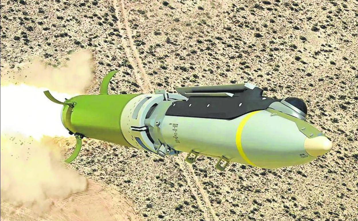 El GLSDB, una bomba guiada más precisa y óptima para engañar a los rusos, que ya han aprendido tácticas para neutralizar a los HIMARS.