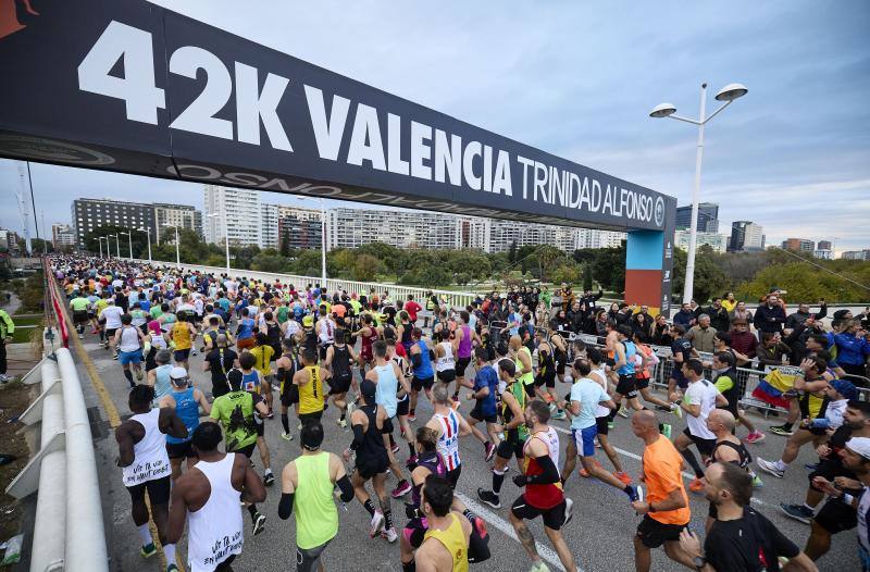 Fotos: Todas las imágenes del Maratón de Valencia 2022