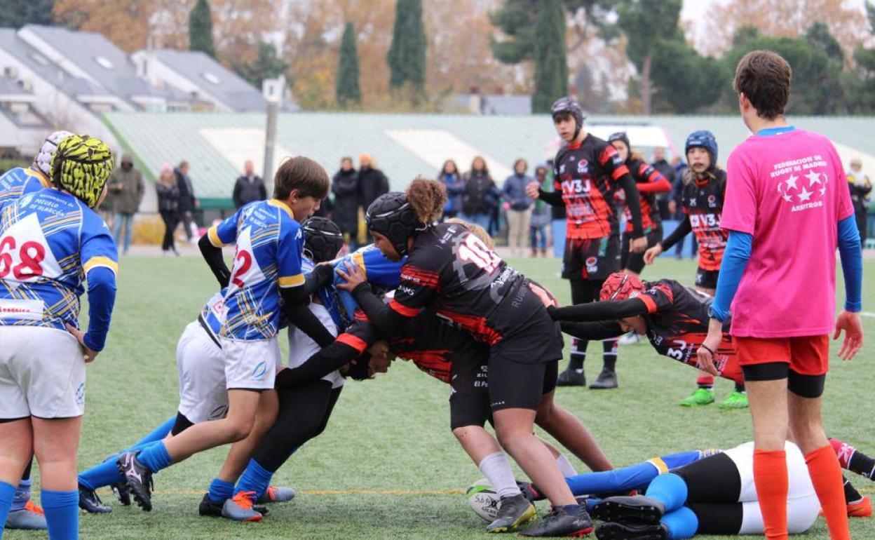 Un partido del Torneo Melé.