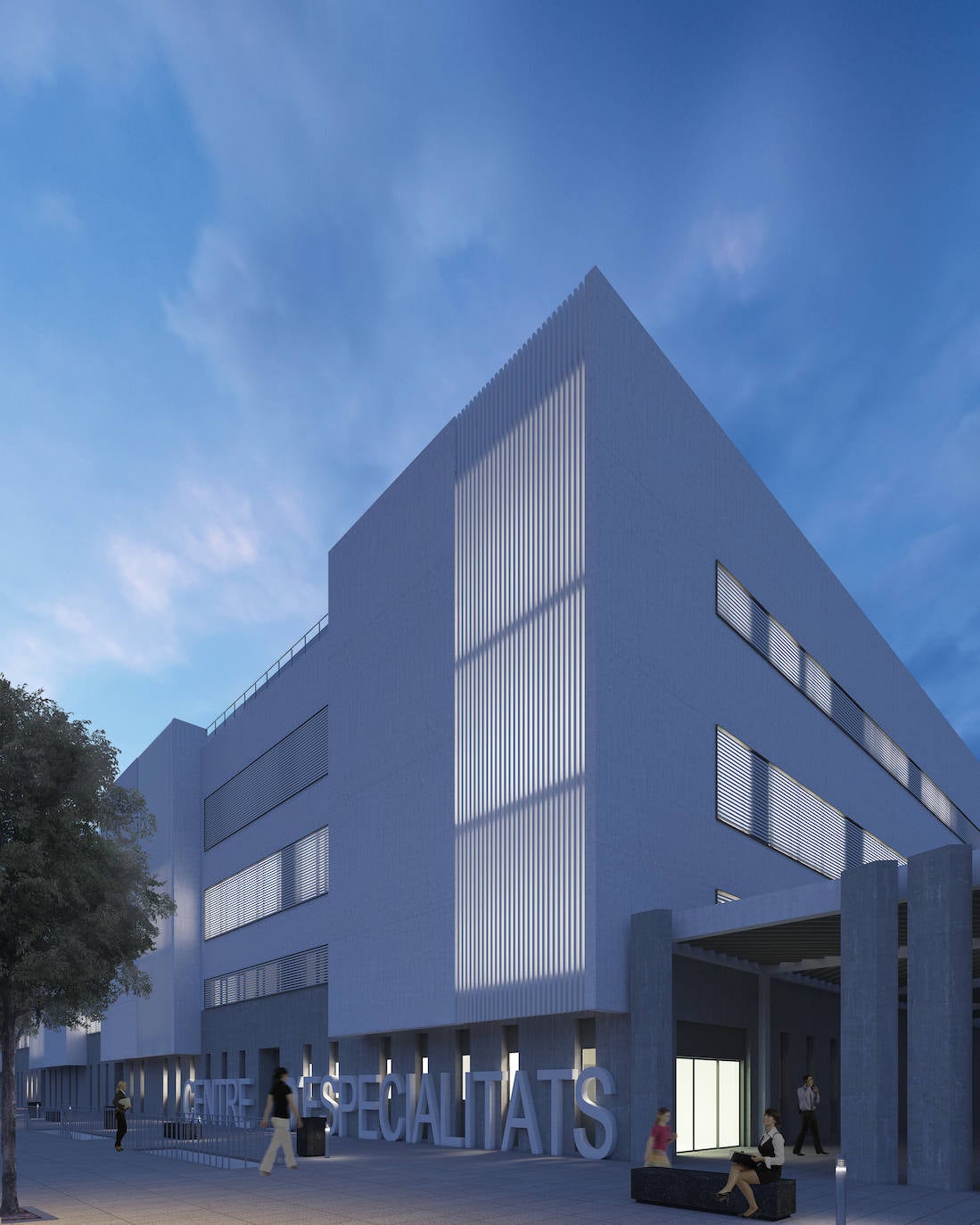 Así quedará el centro una vez finalicen las obras