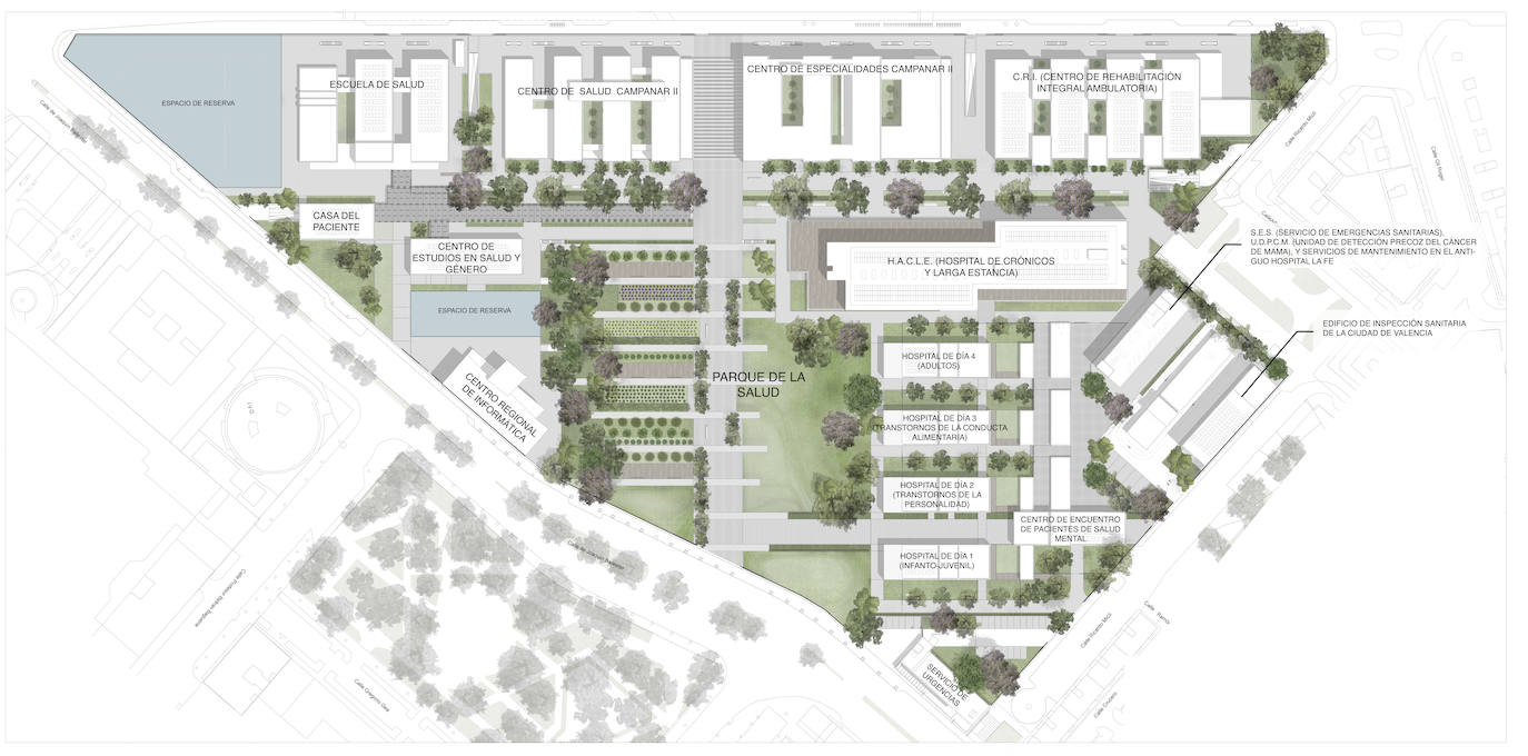 Así quedará el centro una vez finalicen las obras