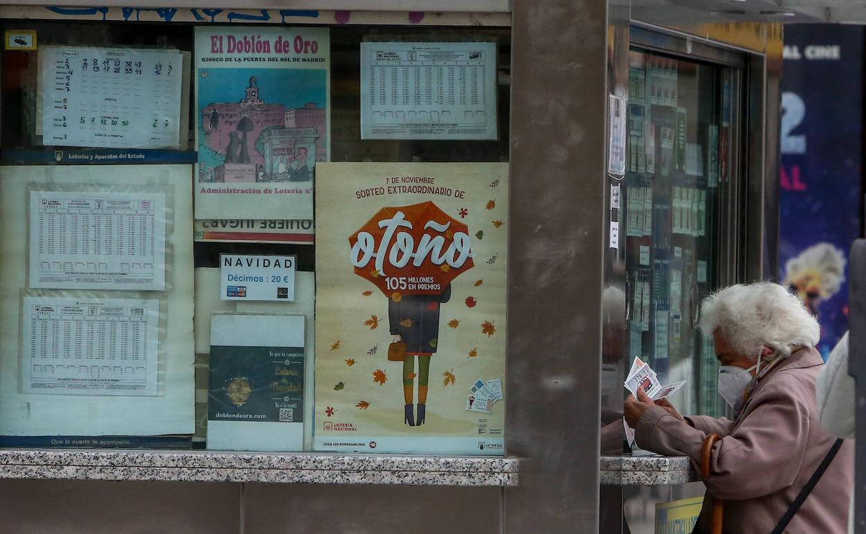 Una administración de lotería.