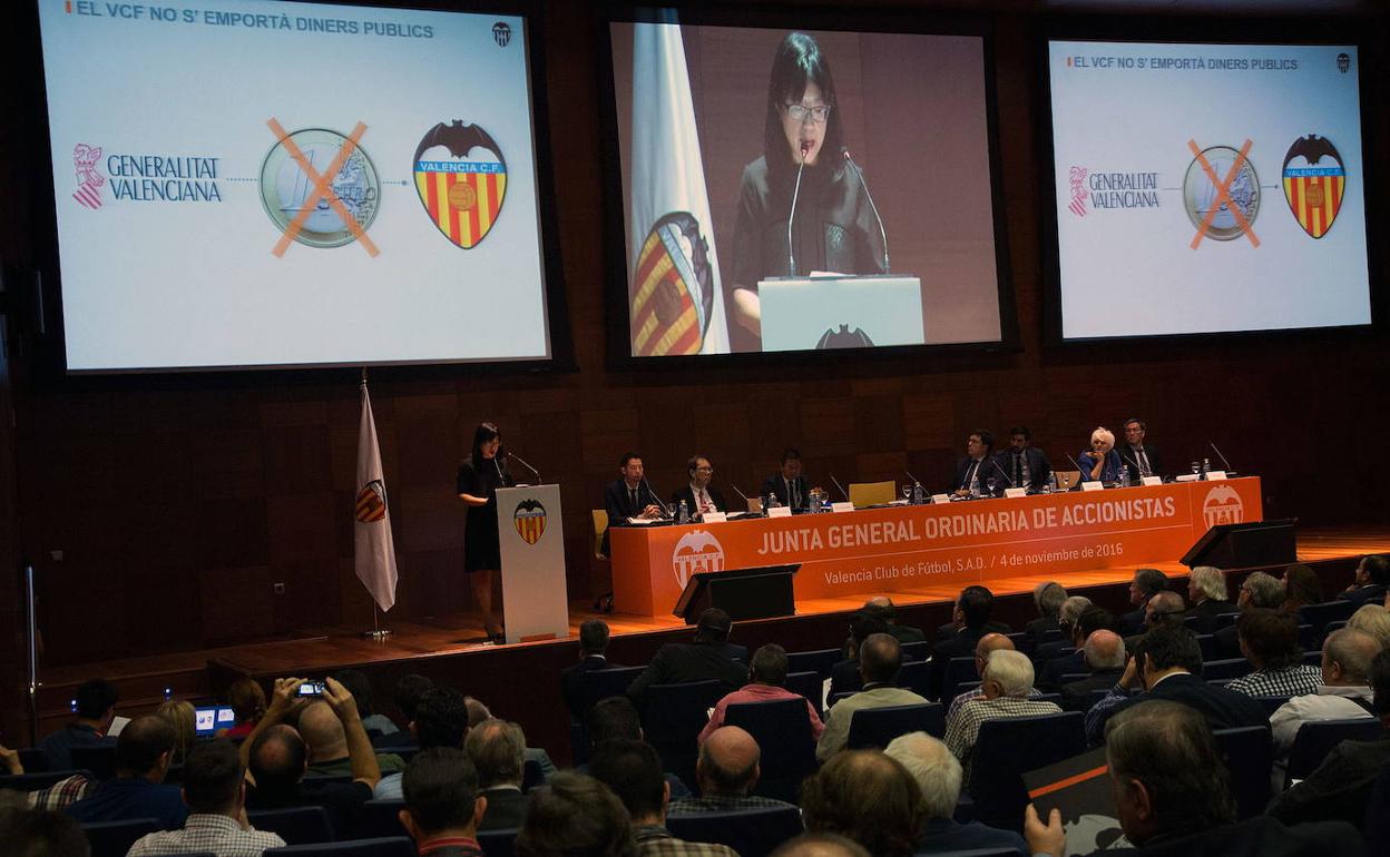 Layhoon Chan volverá a presidir una junta en su segunda etapa al frente del Valencia.