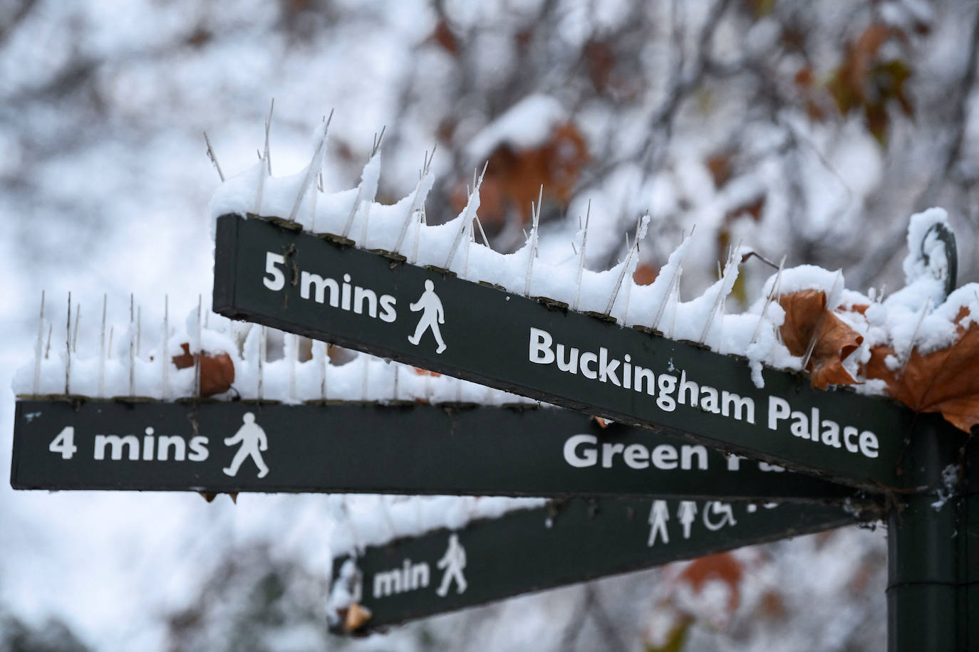 Fotos: Espectacular nevada en Londres