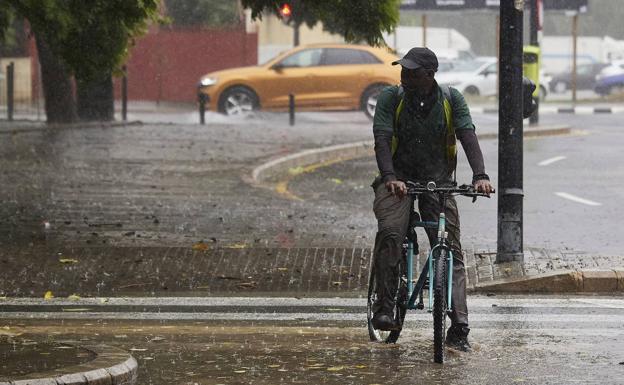 La borrasca Efraín amenaza con dejar lluvias persistentes durante los próximos días en la Comunitat Valenciana