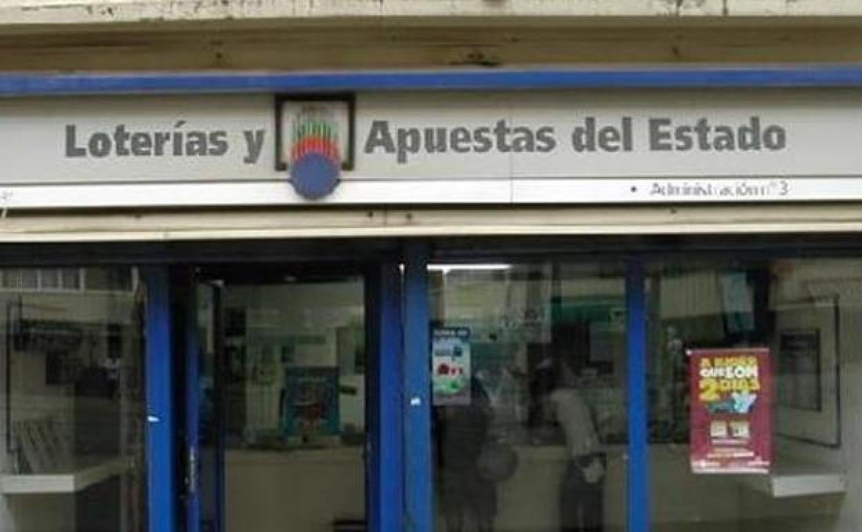 Una administración de Loterías y Apuestas del Estado. 