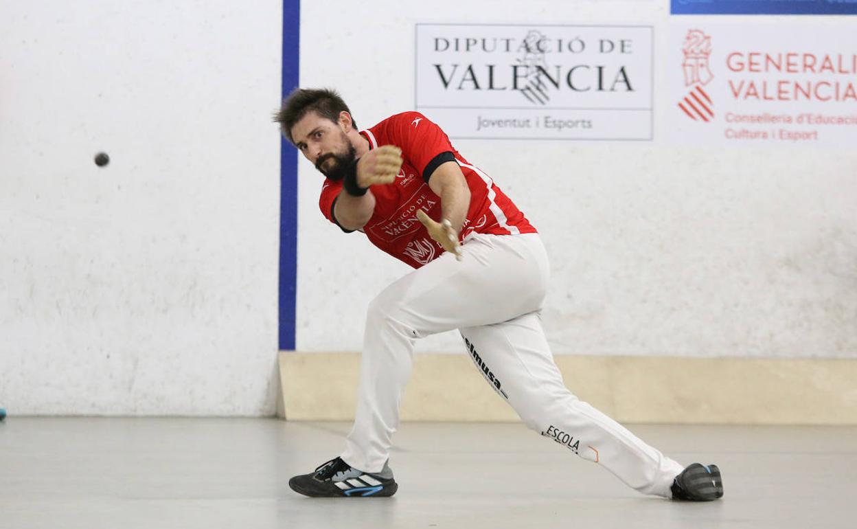 Soro III, durante la partida que ha disputado este jueves en Pelayo. 