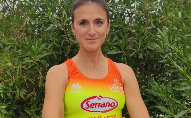 La atleta ilicitana Cristina Juan. 