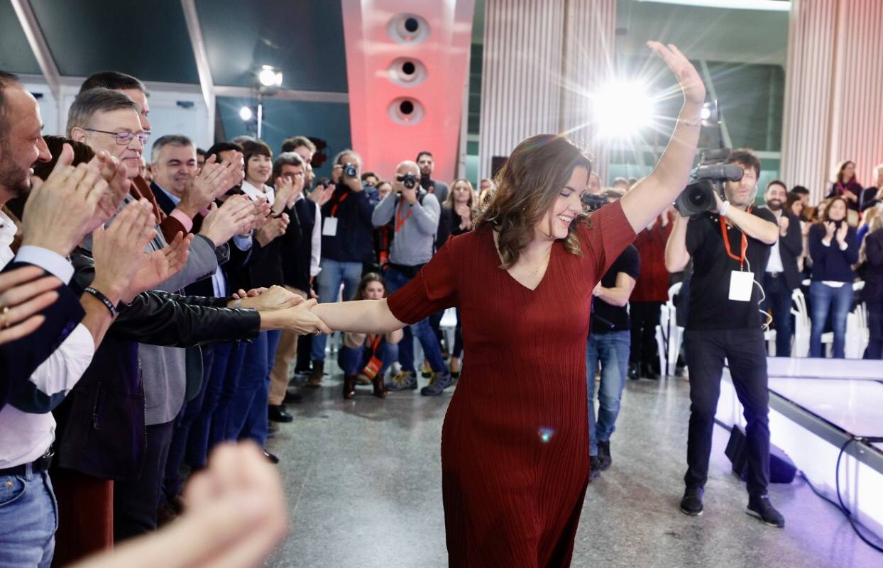 Fotos: Las mejores imágenes del acto del PSOE en Valencia