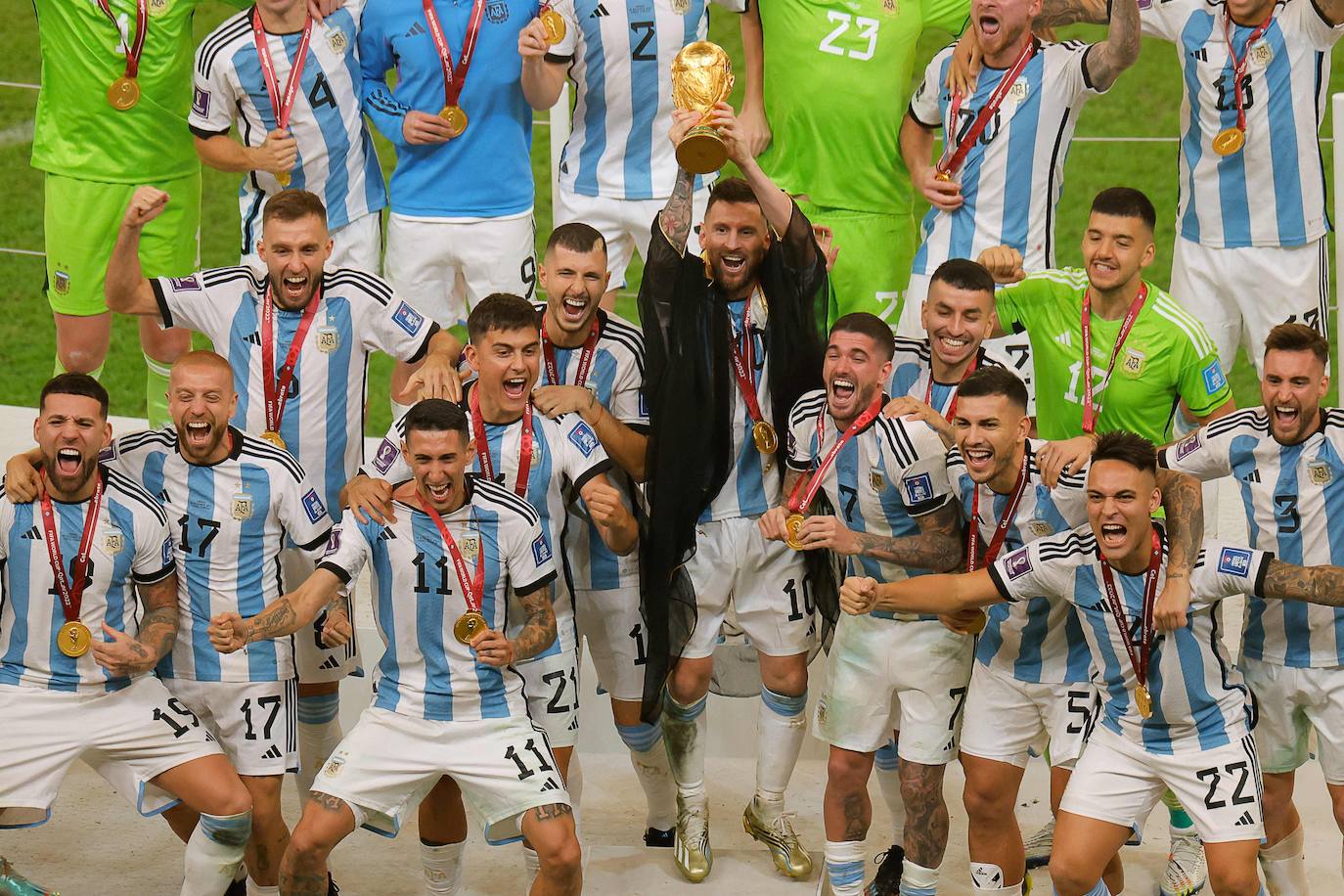 Fotos: Las mejores imágenes de la final del Mundial de Qatar entre Argentina y Francia