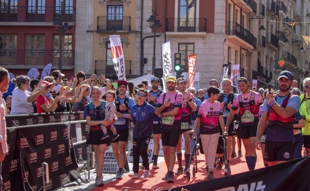 La carrera del Trail Solidari d'Alcoi, en 2021. 