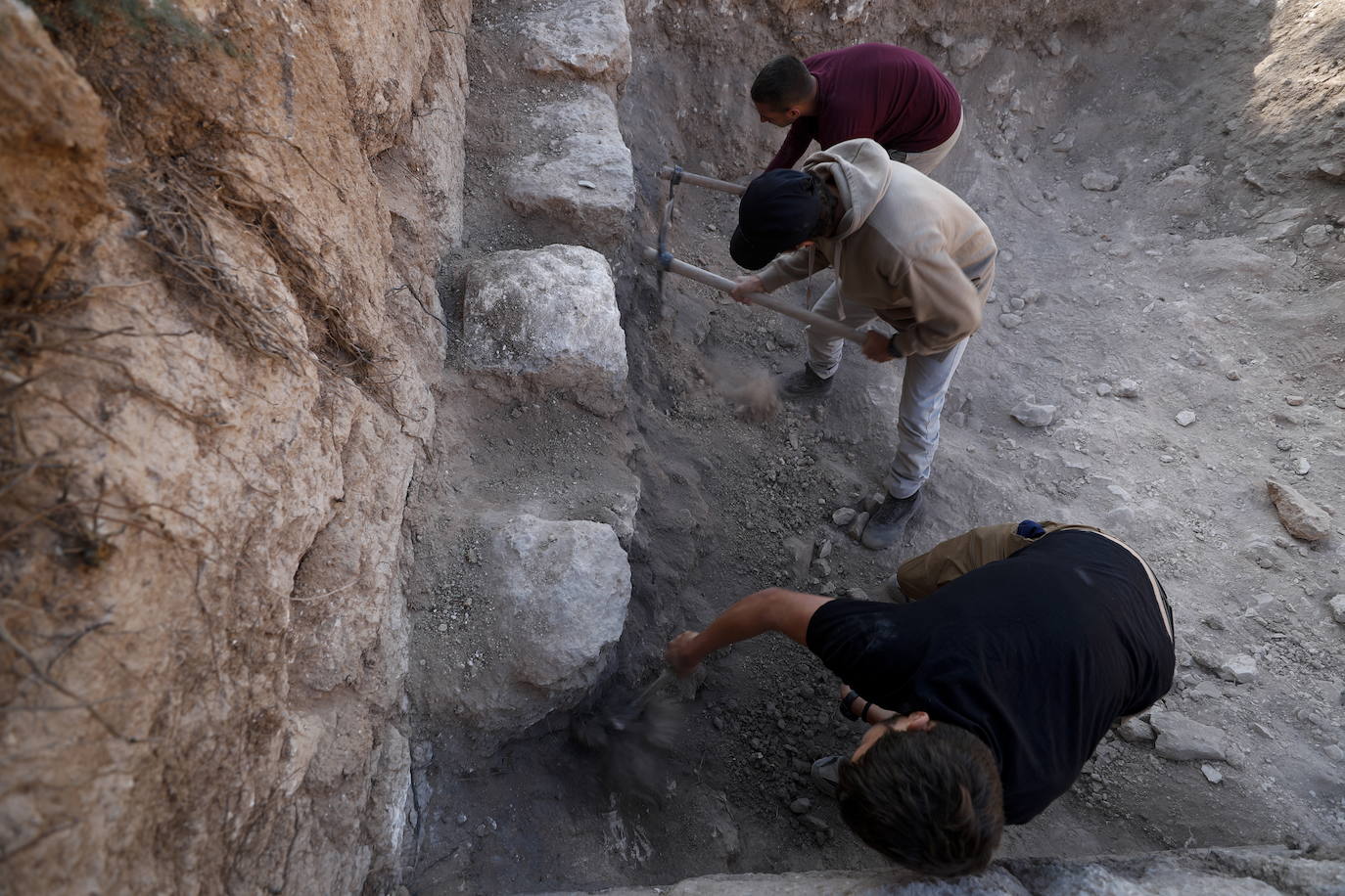 Fotos: Descubren una cueva funeraria en Israel de hace más de 2.000 años y relacionada con Jesús