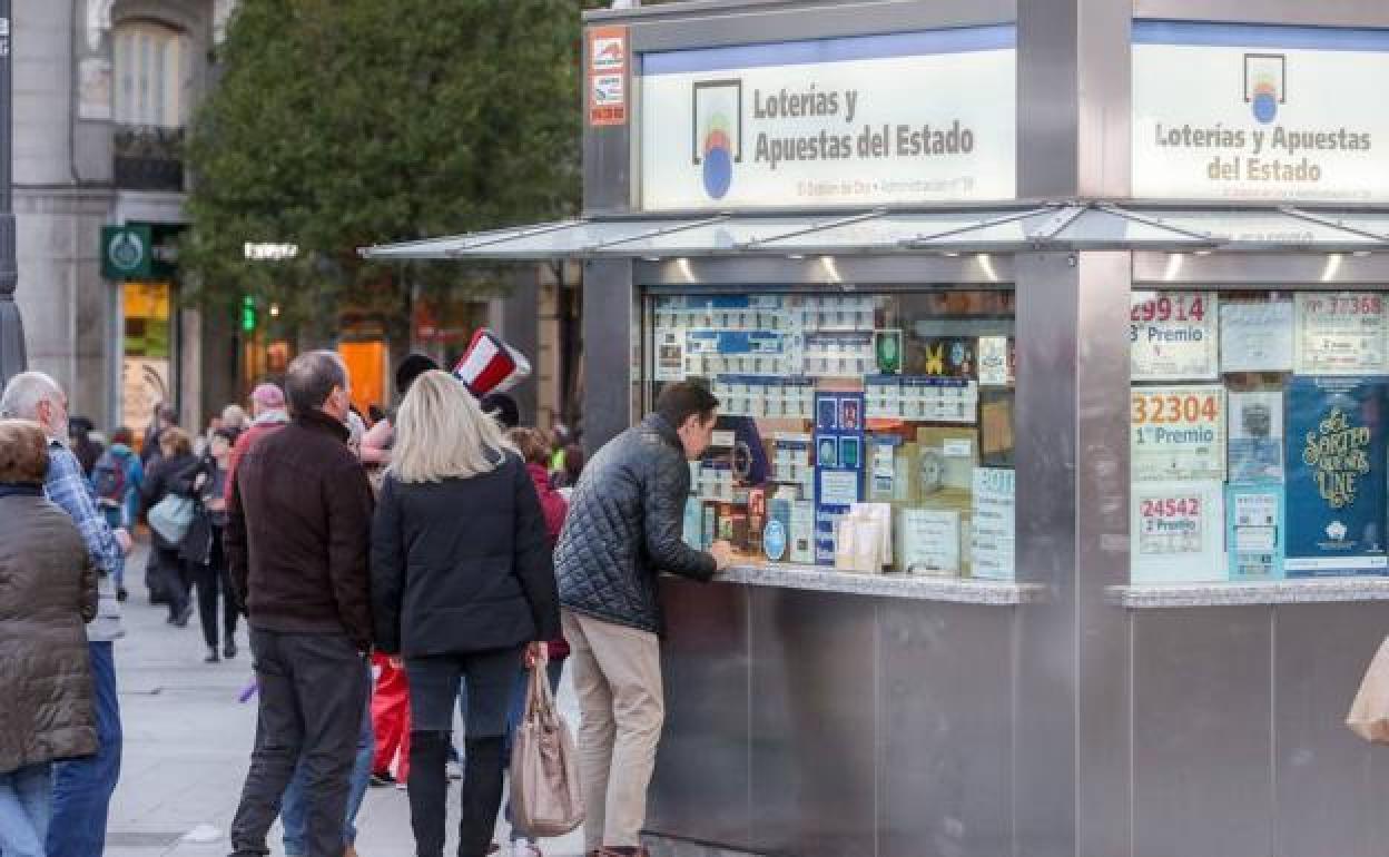 Una administración de Loterías y Apuestas del Estado.