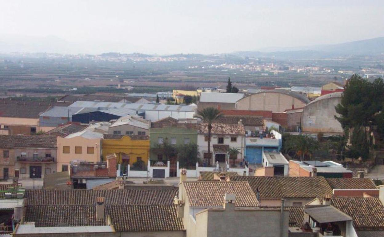 Vista general de La Llosa de Ranes. 