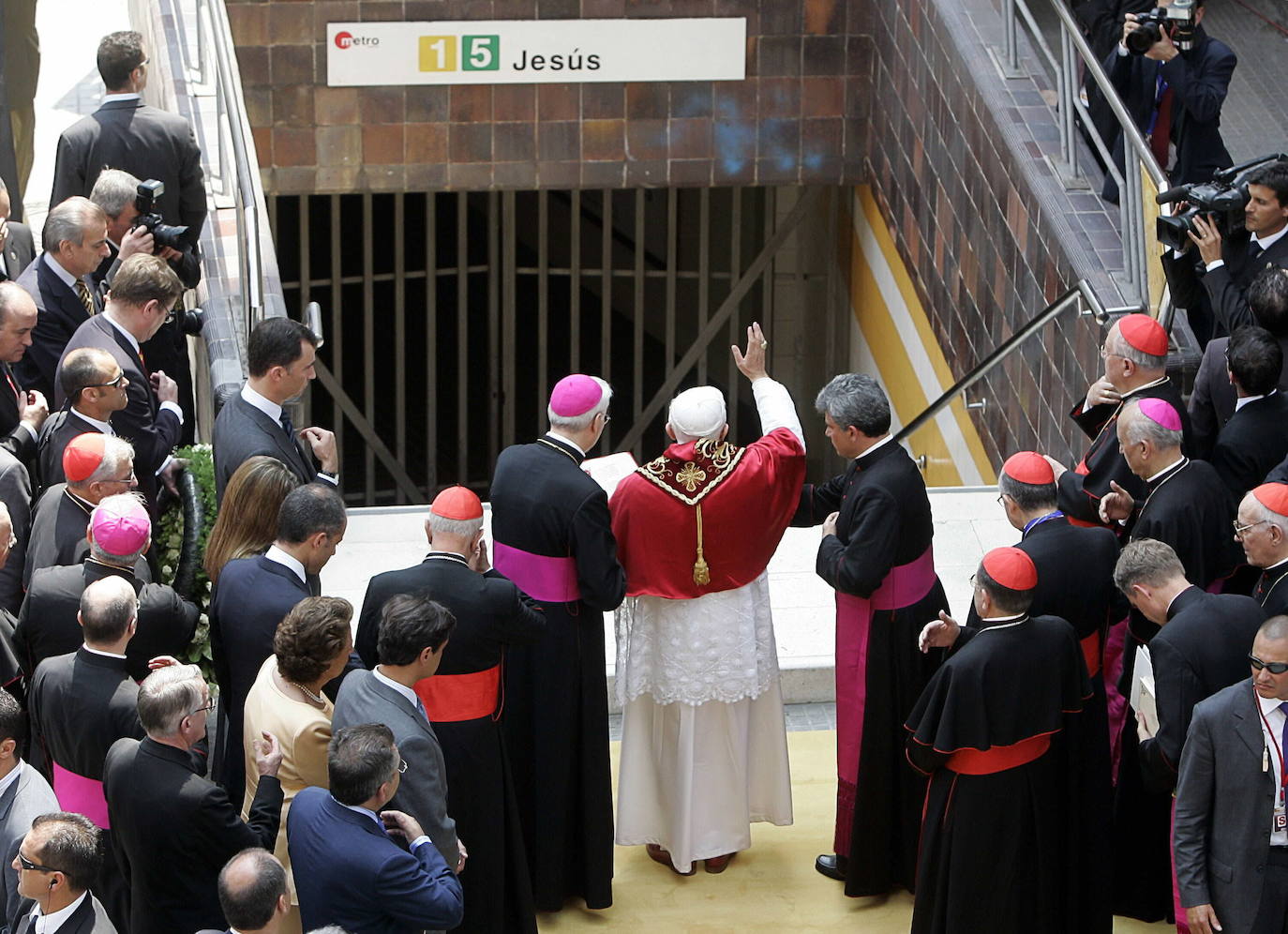 Fotos: El Papa Benedicto XVI en Valencia en el año 2006