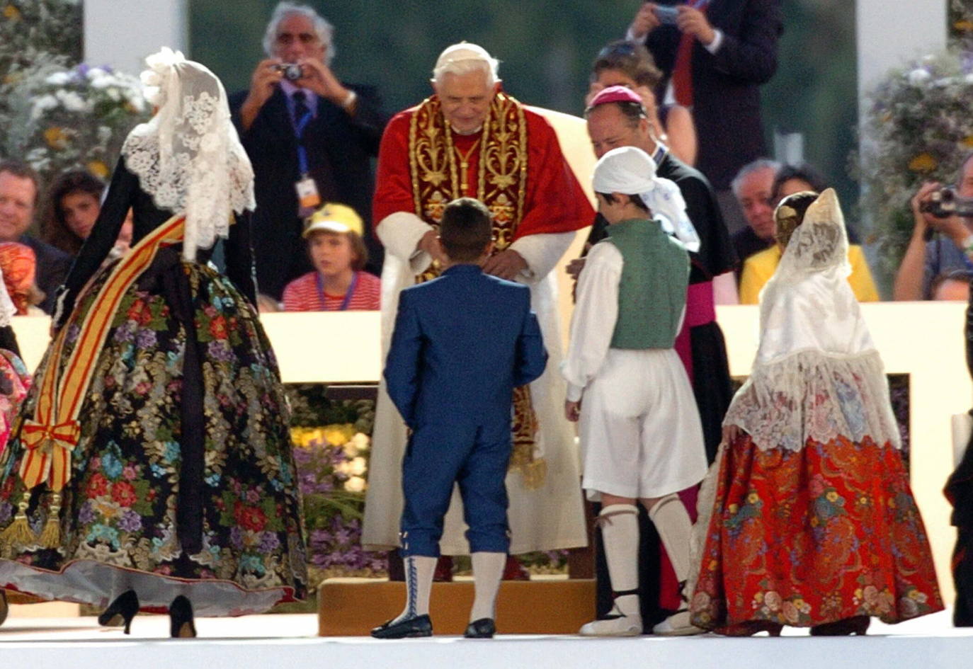 Fotos: El Papa Benedicto XVI en Valencia en el año 2006