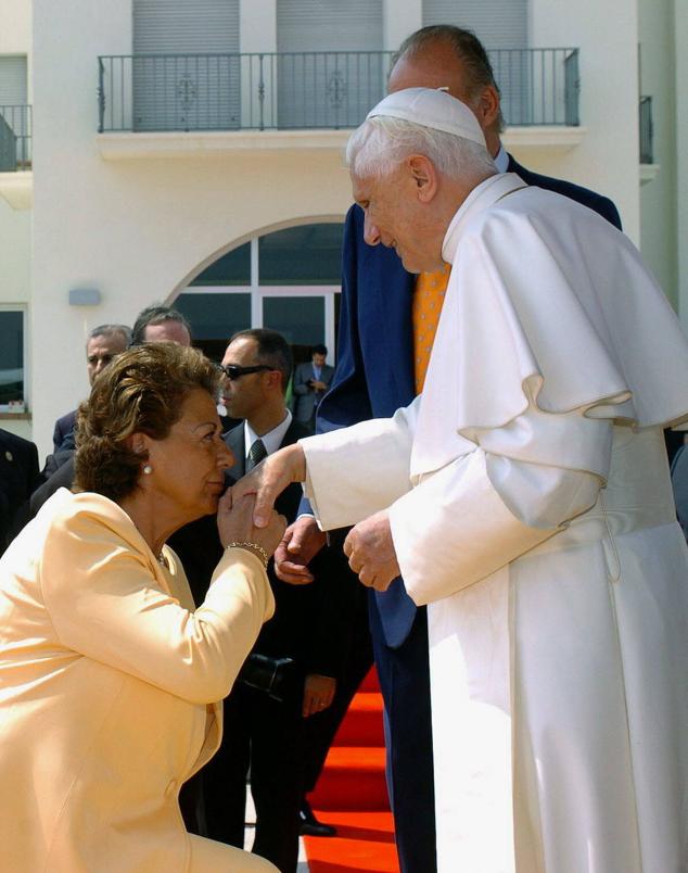 Fotos: El Papa Benedicto XVI en Valencia en el año 2006