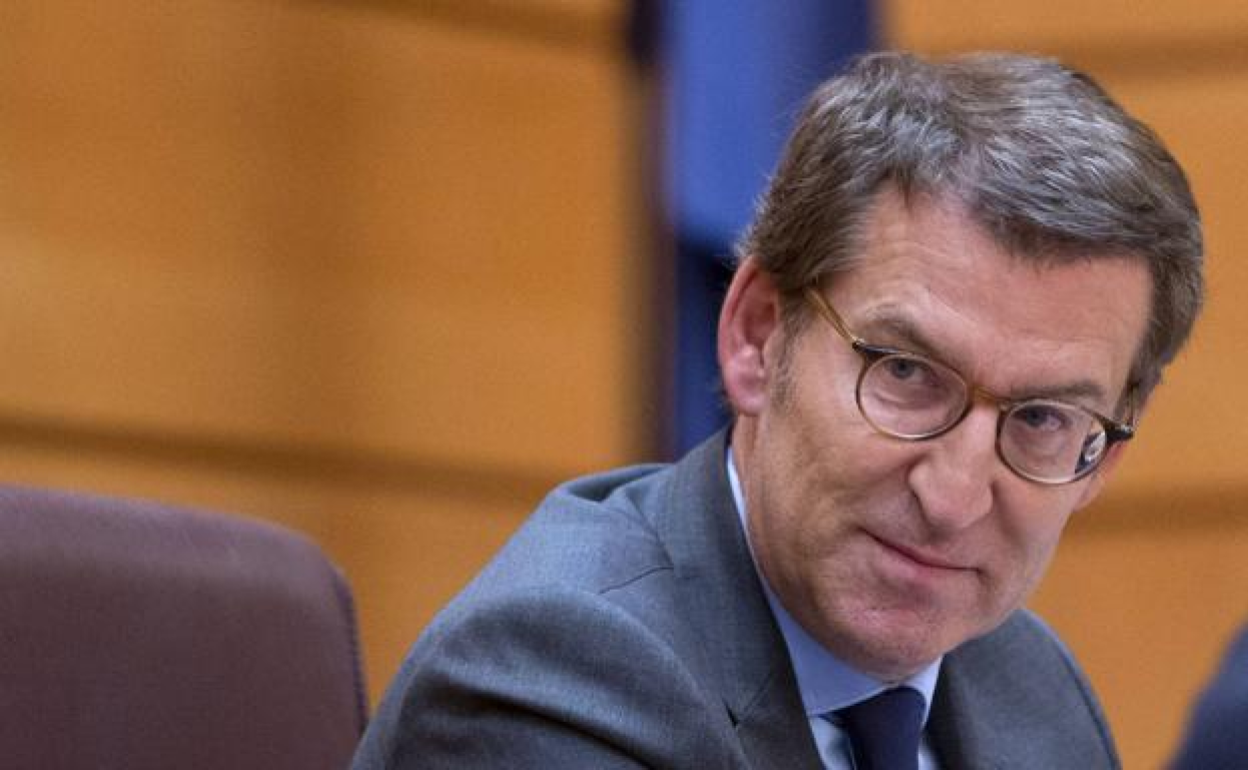 El presidente del Partido Popular, Alberto Núñez Feijóo.