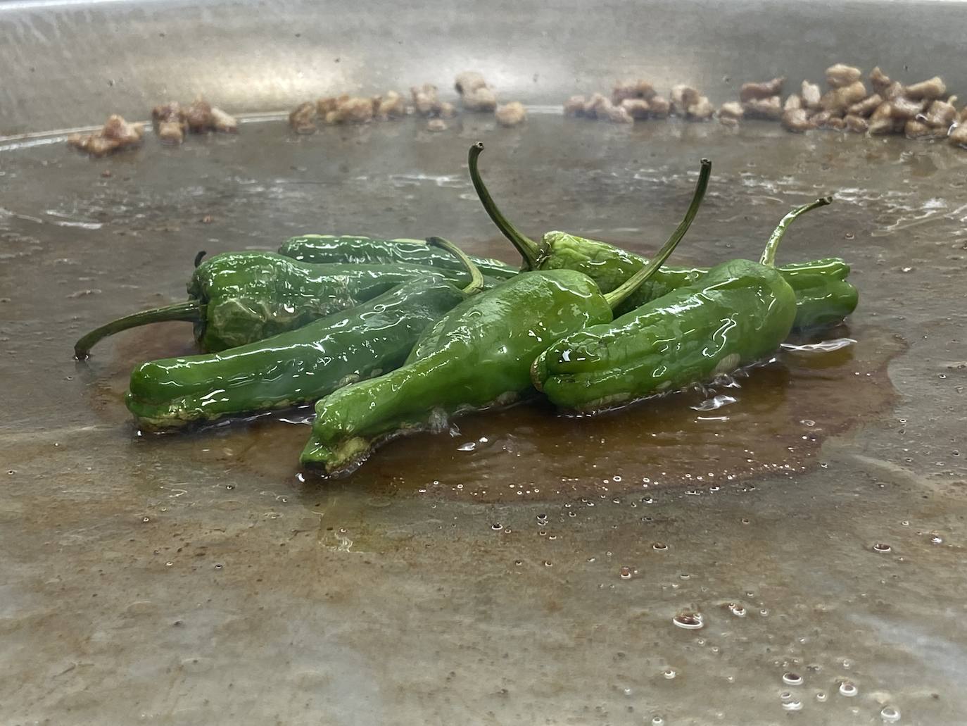 Arroz de torreznos de Soria y presa ibérica