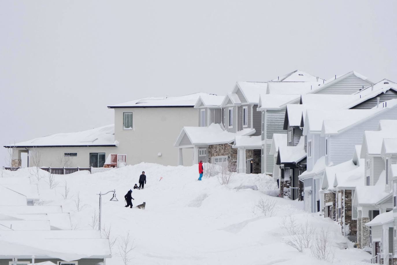 Utah &#039;desaparece&#039; bajo la nieve