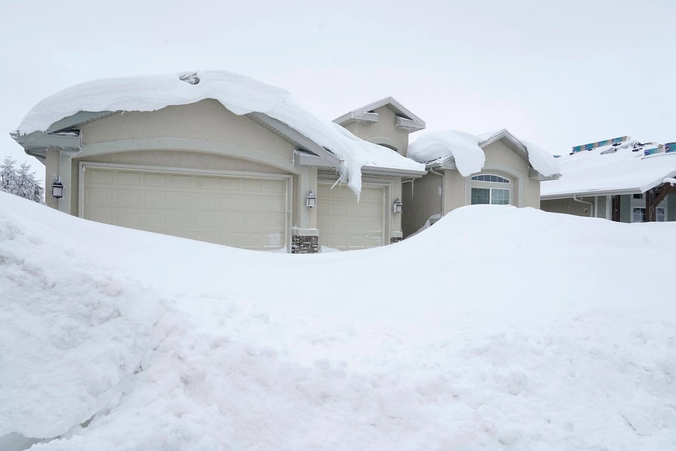 Utah &#039;desaparece&#039; bajo la nieve