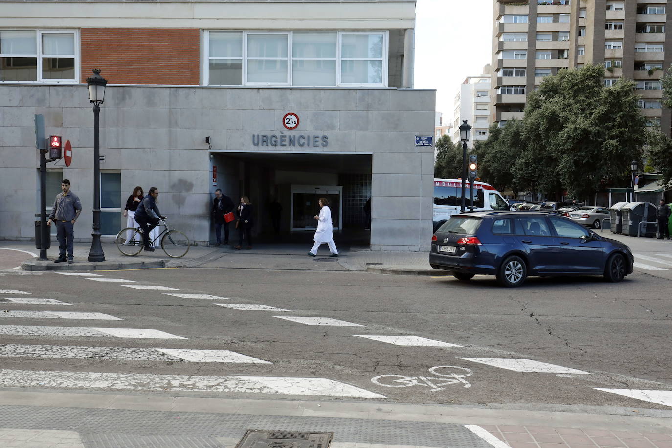 Urgencias del hospital Clínico Universitario de Valencia.