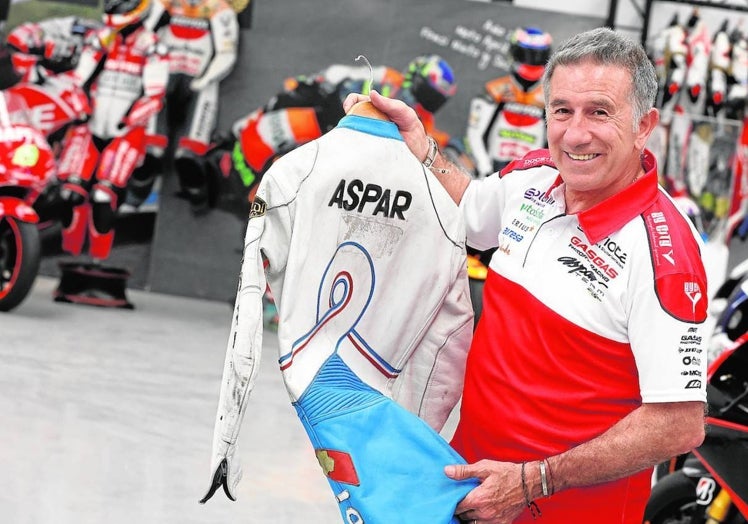 Jorge Martínez Aspar es una de las grandes leyendas del motociclismo valenciano y mundial.