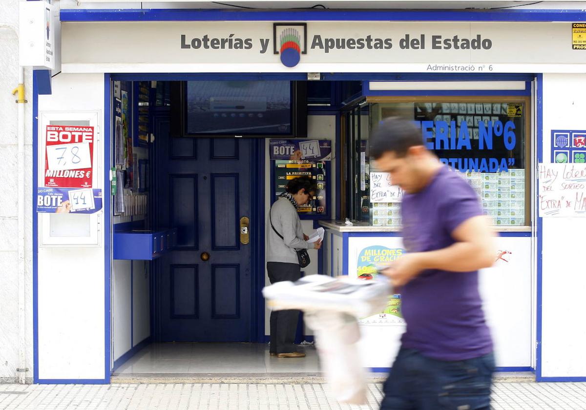 Administración de lotería.