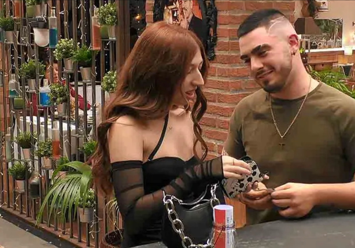 Megan, la soltera que se enamora en 'First Dates' pero sufre un lapsus: «¿Cuál era tu nombre?»