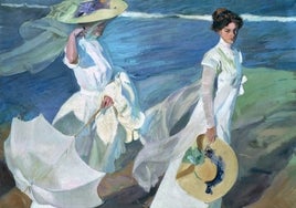 'Paseo a la orilla del mar', obra de 1909.