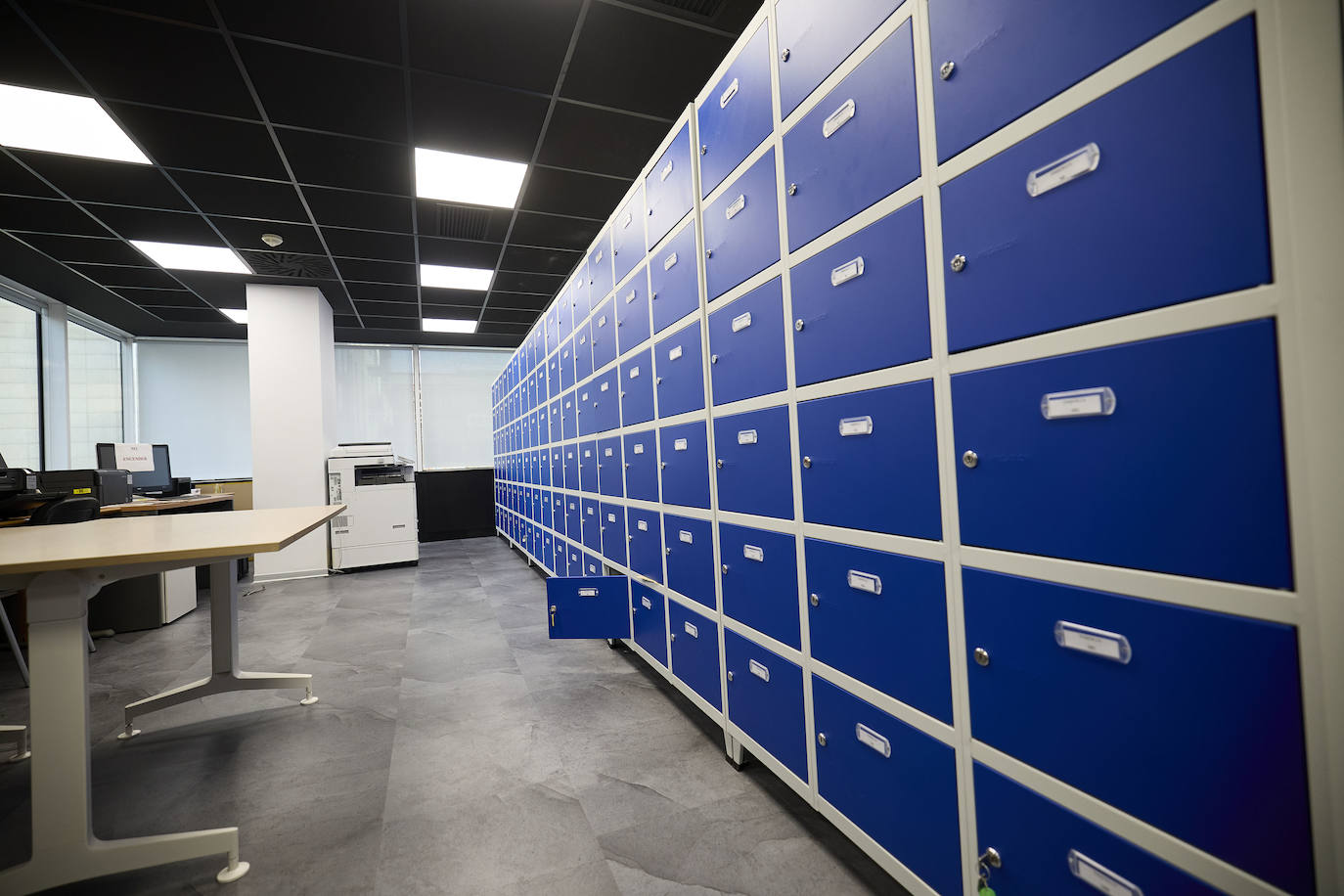 Así es la sala blindada donde se guardan los exámenes de oposiciones