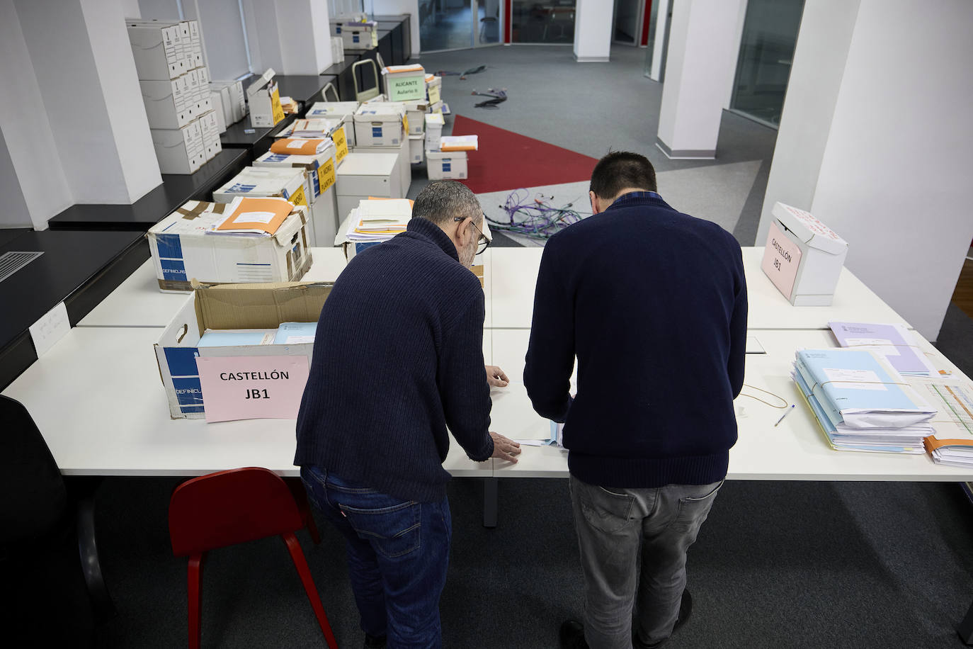 Así es la sala blindada donde se guardan los exámenes de oposiciones