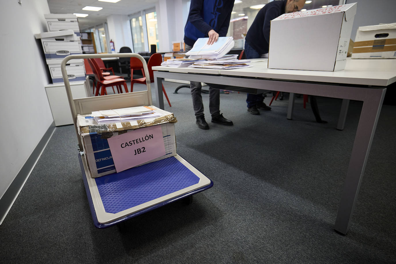 Así es la sala blindada donde se guardan los exámenes de oposiciones