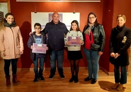 Ganadores del concurso de carteles.