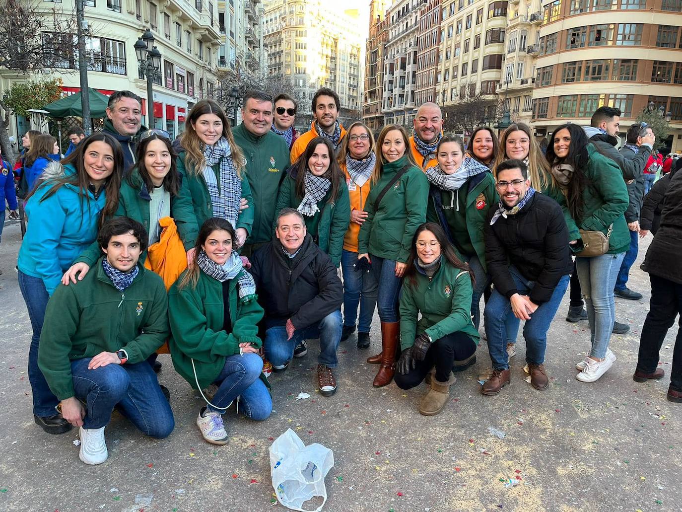 Participantes en la despertà el día de la Crida.